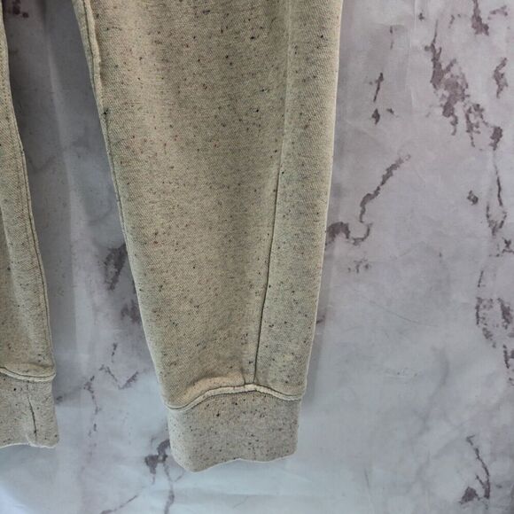Nike Sweatpants Mens Medium Beige Speckled Club Fleece Revival Limestone + - Picture 4 of 12